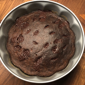 A chocolate cake with low glycemic load