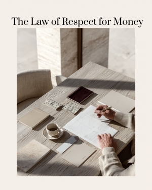 THE LAW OF RESPECT FOR MONEY