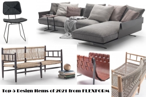My TOP 5 Favorite Design Items - November 2021 - from FLEXFORM